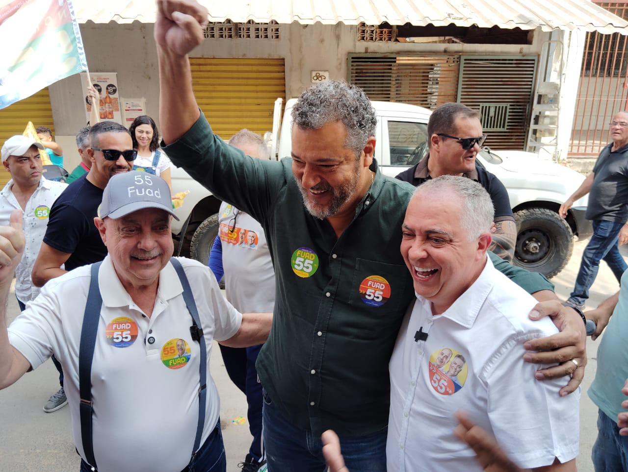 Fuad Noman recebe apoio de Mário Henrique Caixa neste domingo (08)