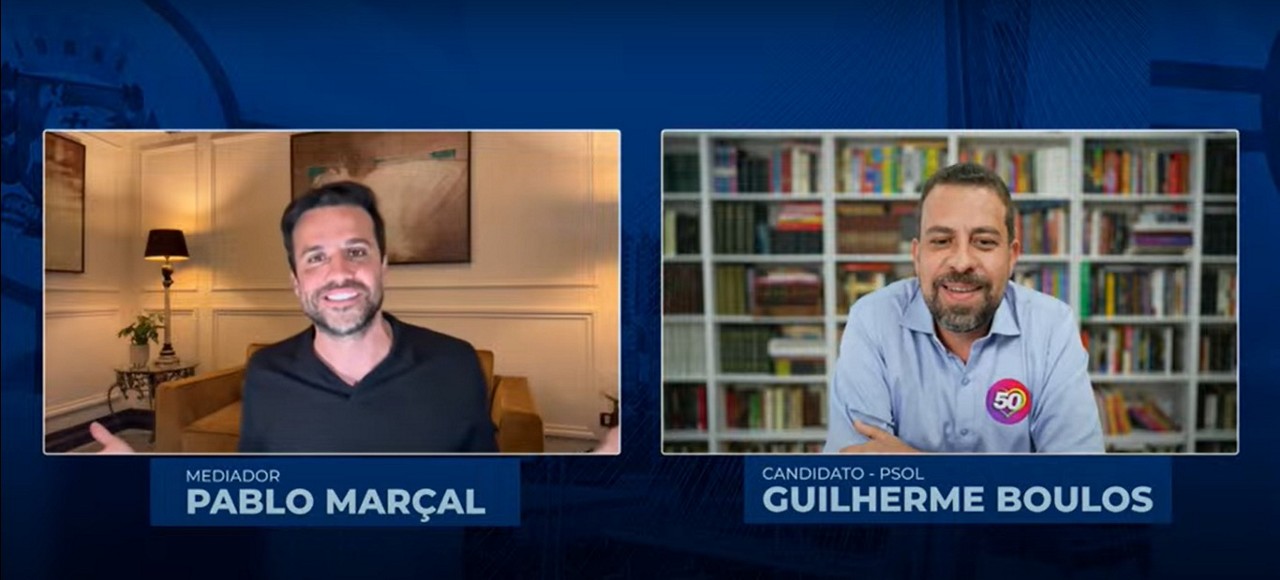 Em clima amigável, Marçal diz que não votará nem em Boulos, nem em Ricardo Nunes no segundo turno em São Paulo