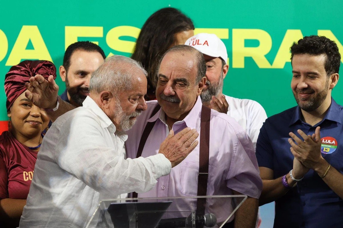 Fuad Noman quando declarou apoio a Lula, no segundo turno da eleição presidencial de 2022