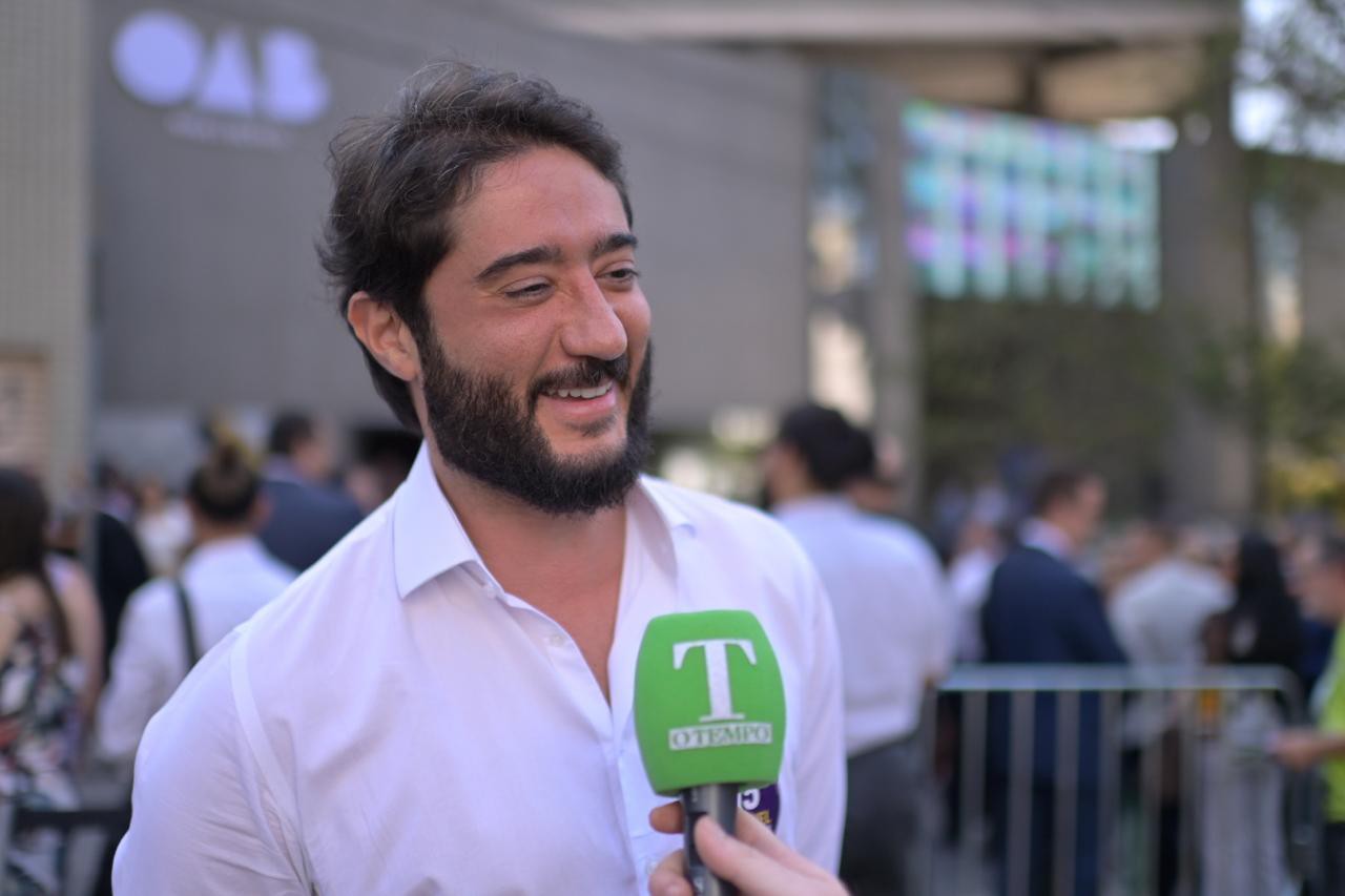 O candidato do MDB à Prefeitura de Belo Horizonte, Gabriel Azevedo
