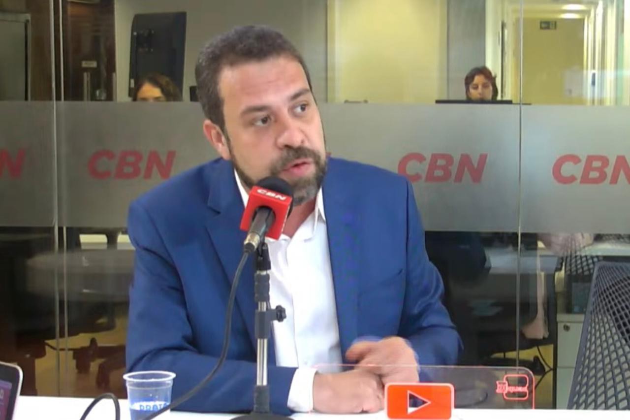 Guilherme Boulos em debate promovido pelo Valor, O Globo e CBN no segundo turno da campanha em São Paulo