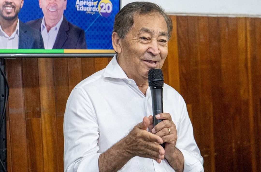José Aprígio da Silva (Podemos) foi  candidato à reeleição para a prefeitura de Taboão da Serra (SP)