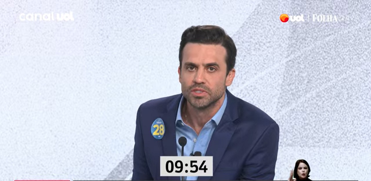 Pablo Marçal disse a Tabata, no debate da Folha, que 'mulher não vota em mulher'