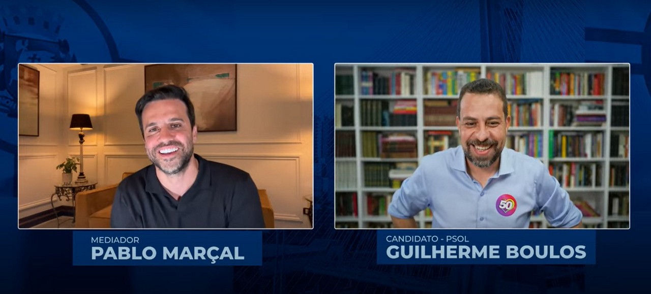 Pablo Marçal e Guilherme Boulos fazem live amigável e provocam Ricardo Nunes