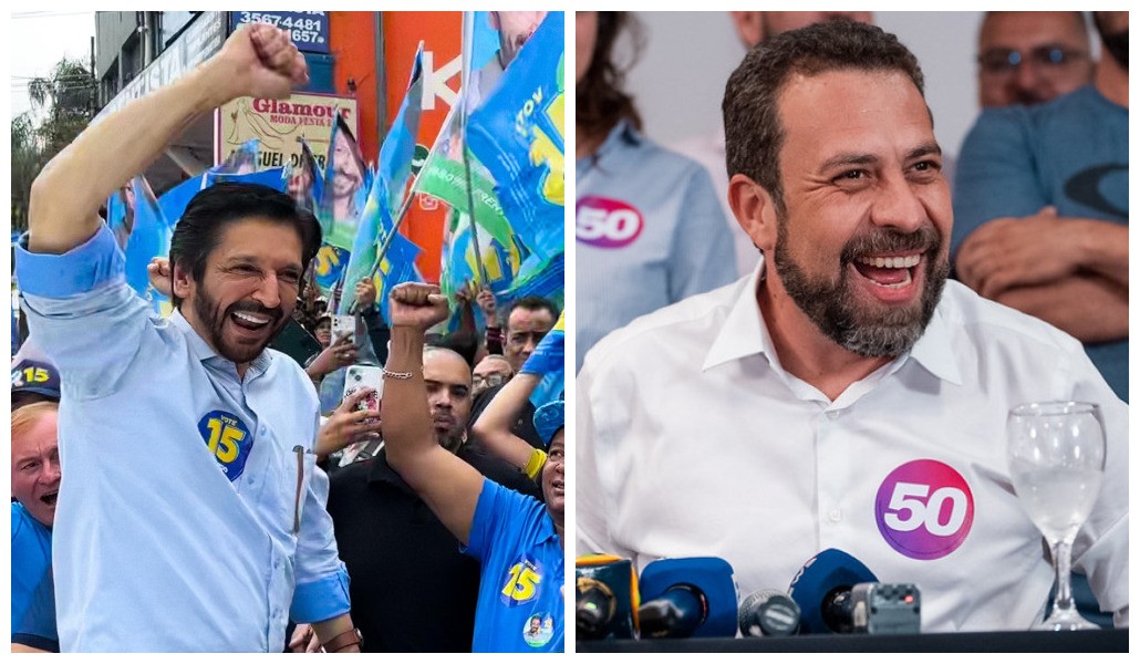 Ricardo Nunes lidera o segundo turno contra Guilherme Boulos por 49% a 35% em São Paulo, segundo o Datafolha
