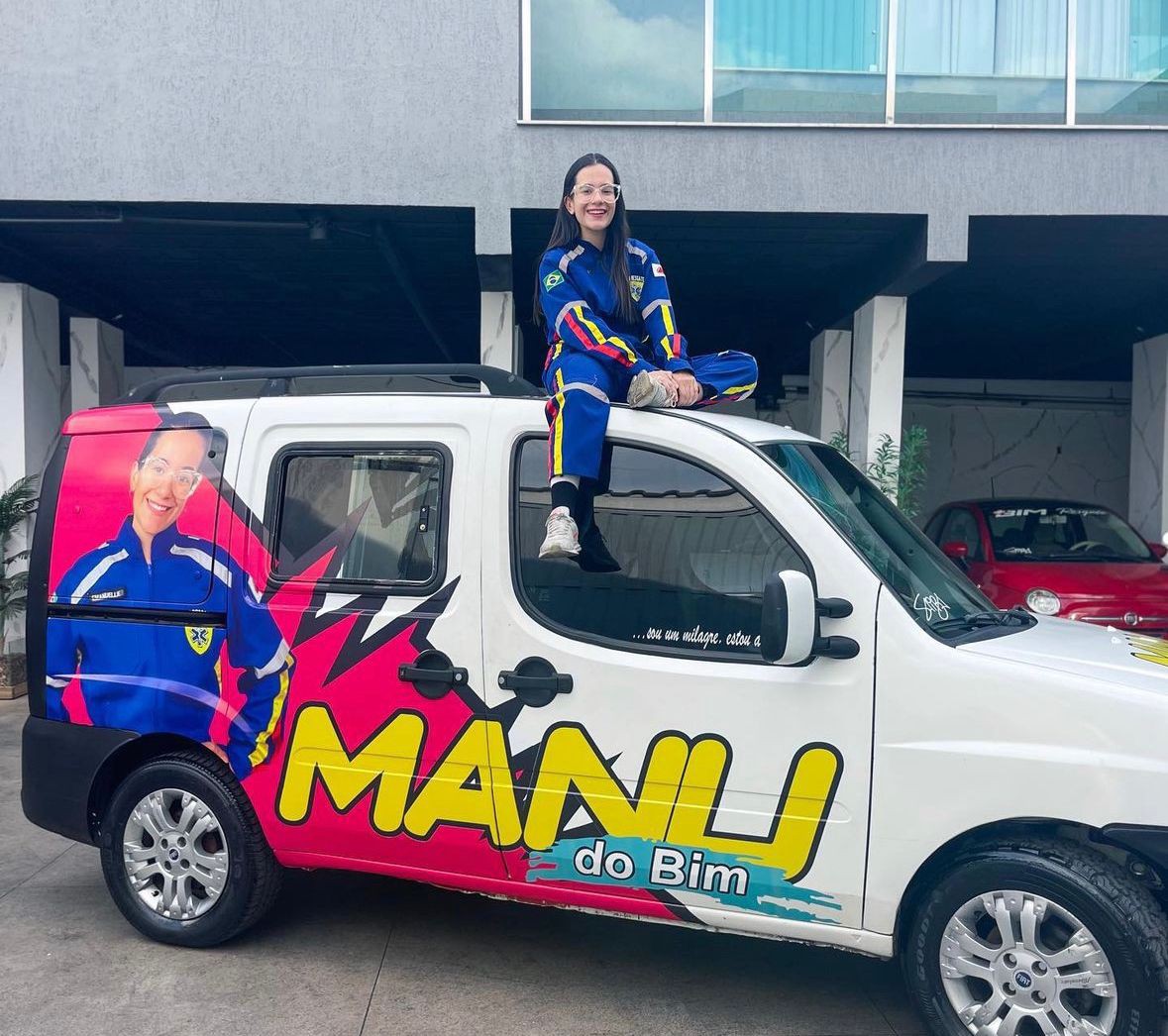 Manu Bim, filha do deputado estadual Bim da Ambulância