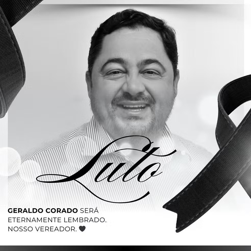 O vereador Geraldo Corado (MDB) morreu antes do fim da apuração dos votos em Sebastião Barros (PI)