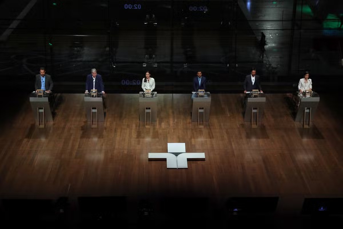 O último debate entre candidatos à prefeitura de São Paulo foi no domingo (15) e teve registro de agressão física