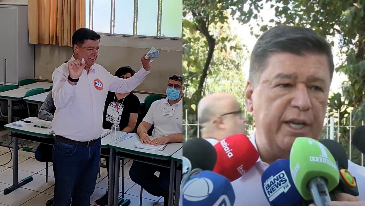Candidato votou na Escola Estadual Helena Pena, em BH