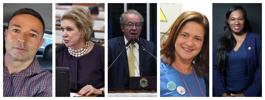 Coronel Mello, Marta Suplicy, José Aníbal, Lúcia França e Antonia de Jesus pleiteam o posto de vice-prefeito de São Paulo