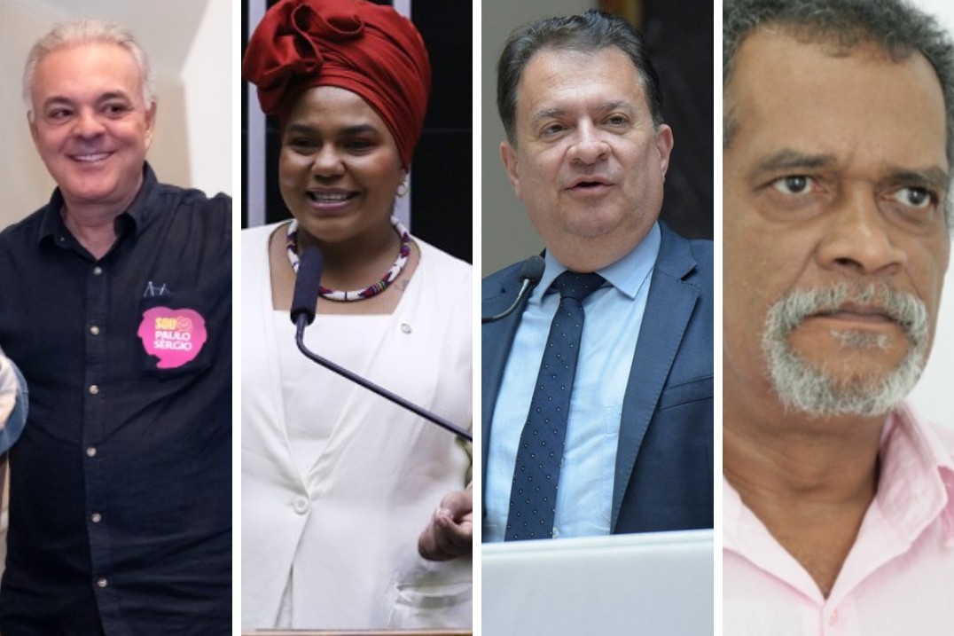 Paulo Sérgio (PP), Dandara (PT), Leonídio Bouças (PSDB) e Gilberto Cunha (PSTU) devem disputar a Prefeitura de Uberlândia