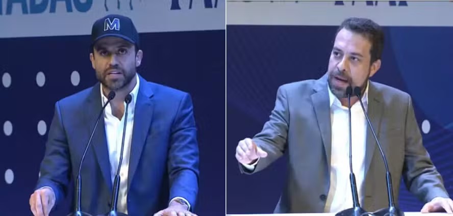 Pablo Marçal e Guilherme Boulos protagonizaram embate em novo debate entre candidatos em São Paulo