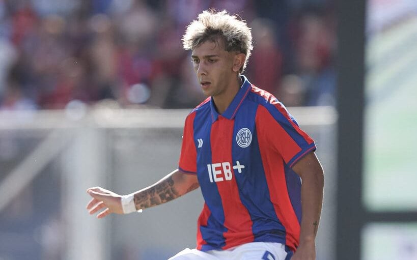 Elián Irala , volante do San Lorenzo (Foto: Divulgação/CASL)