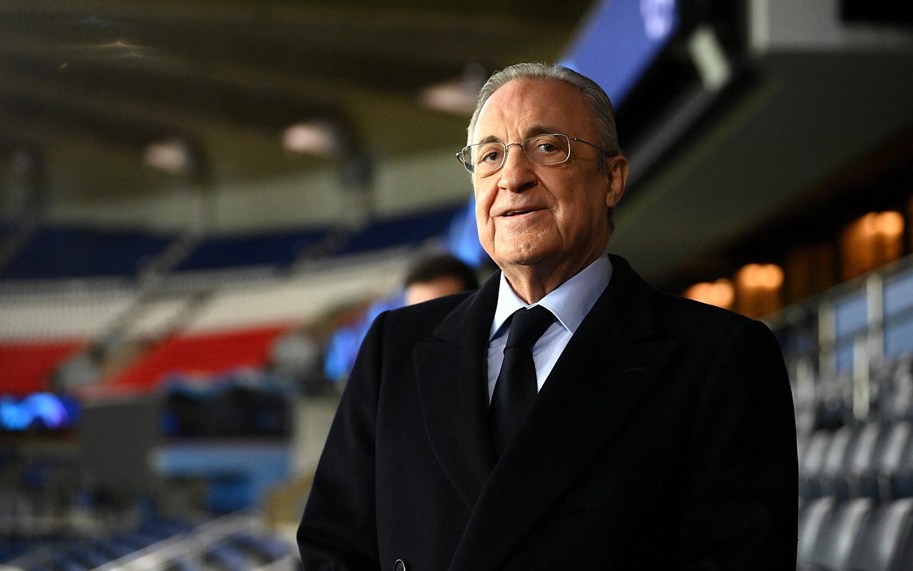 Florentino Pérez, presidente do Real Madrid (Foto: Franck Fife/AFP)