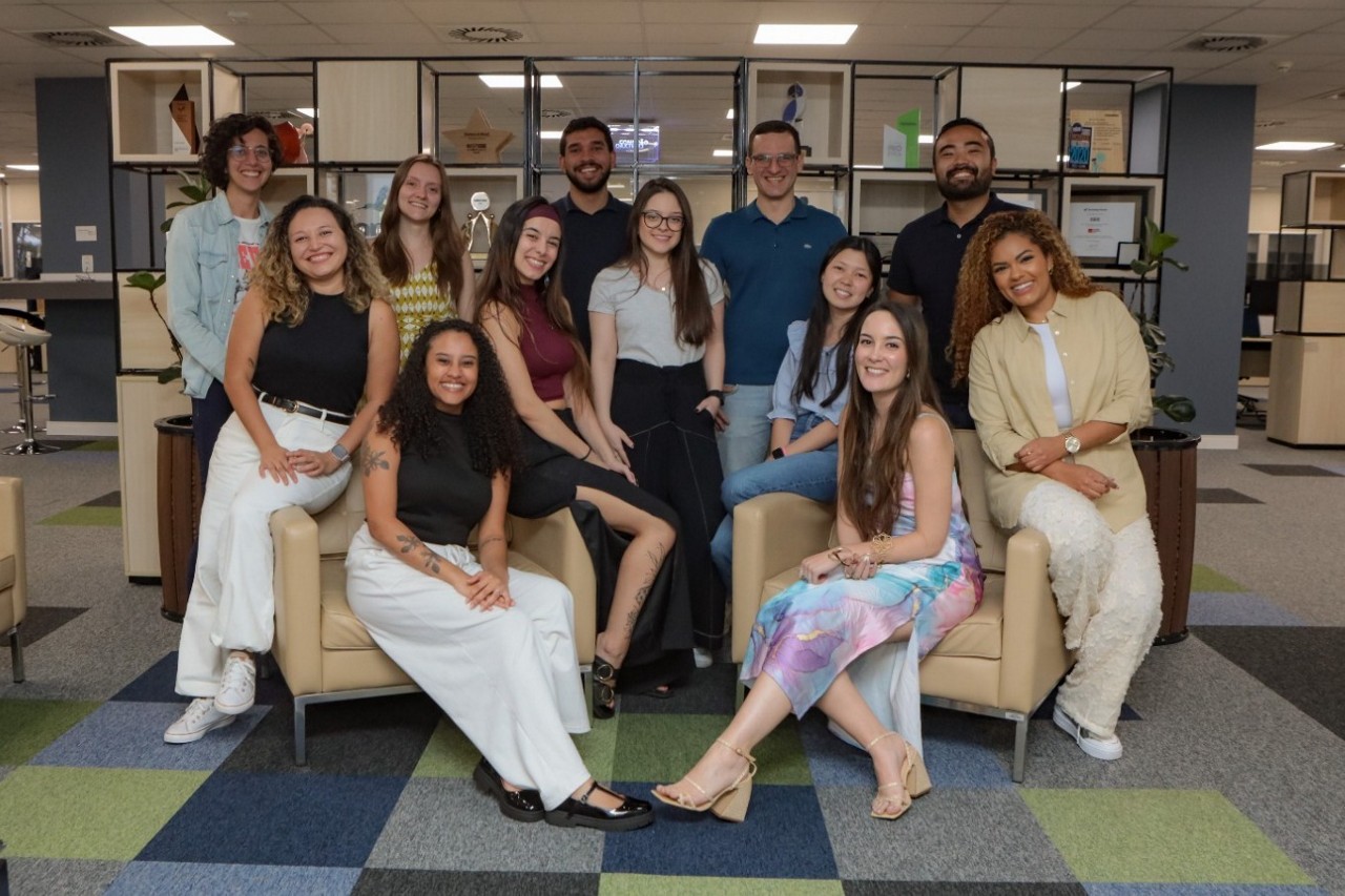 Participantes do Programa de Desenvolvimento de Talentos da Siemens