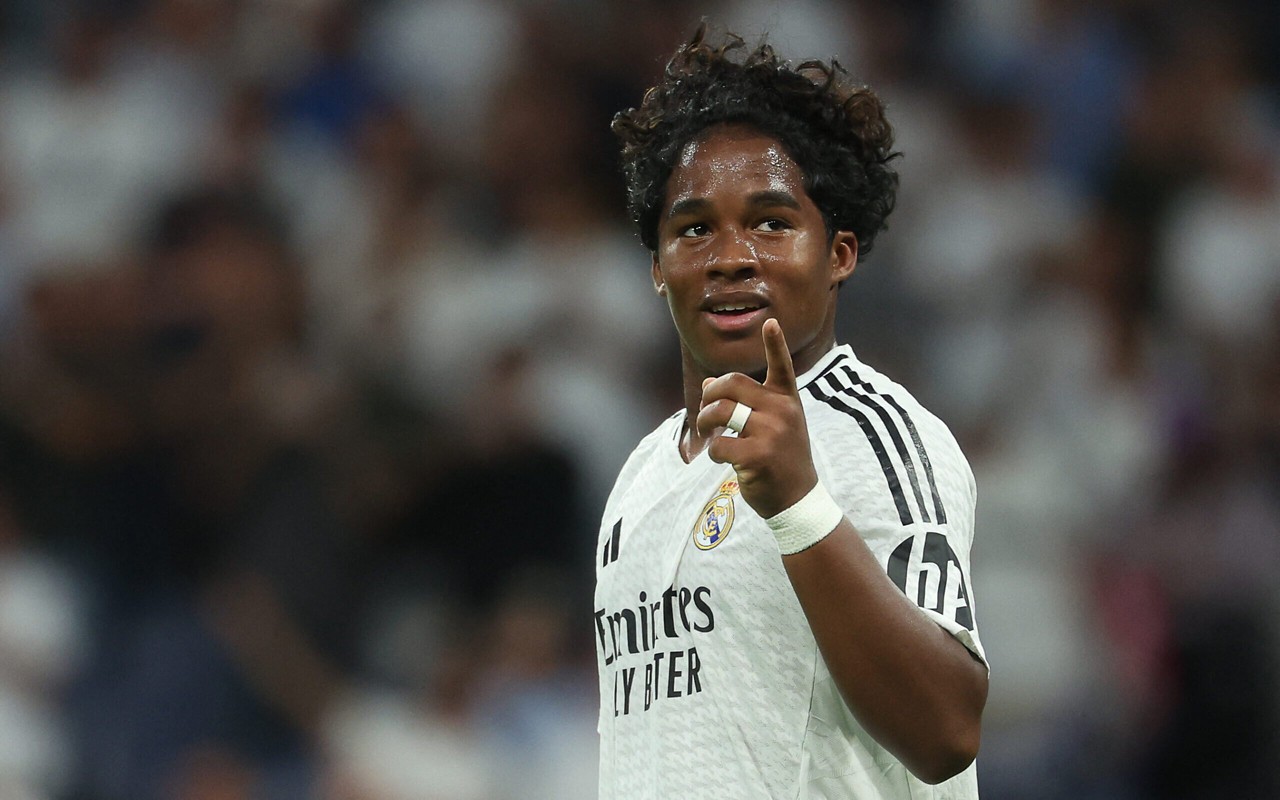 Endrick é companheiro de Vini Jr no Real Madrid e na Seleção Brasileira (Foto: Pierre-Philippe Marcou/AFP)