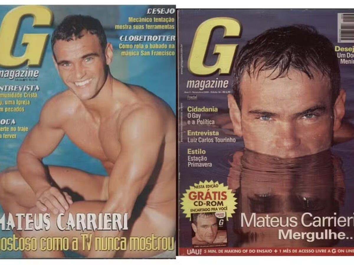 1º famoso a posar pelado, Matheus Carrieri acredita ter sido boicotado: 'Colegas torceram o nariz'