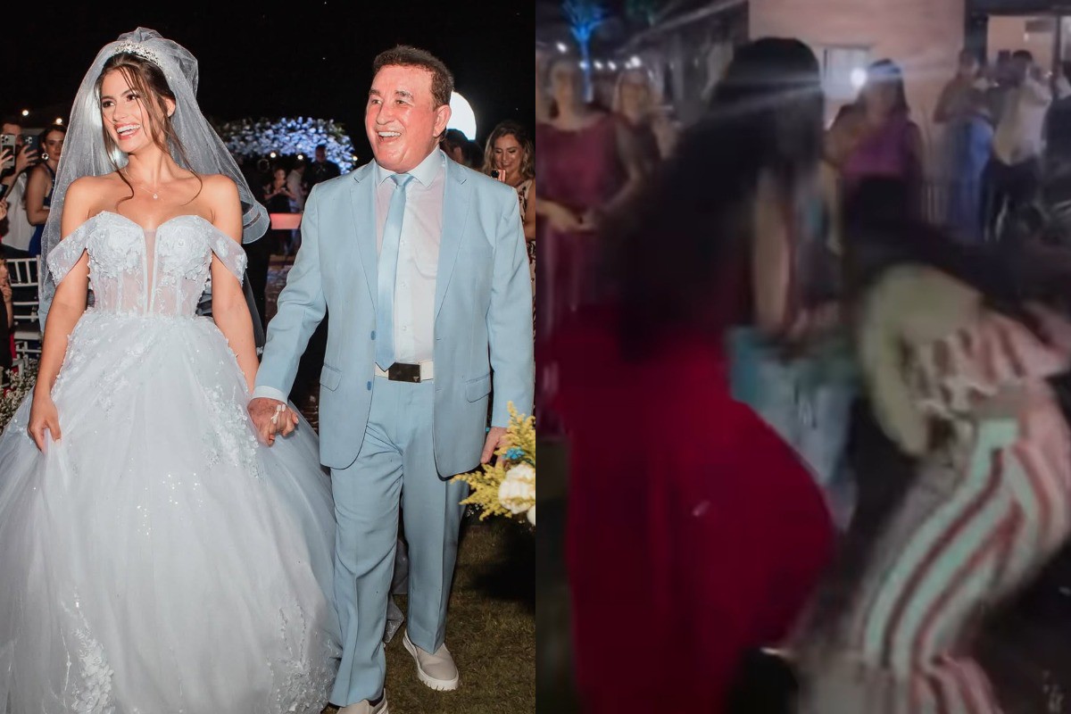 Casamento de Amado Batista termina em briga