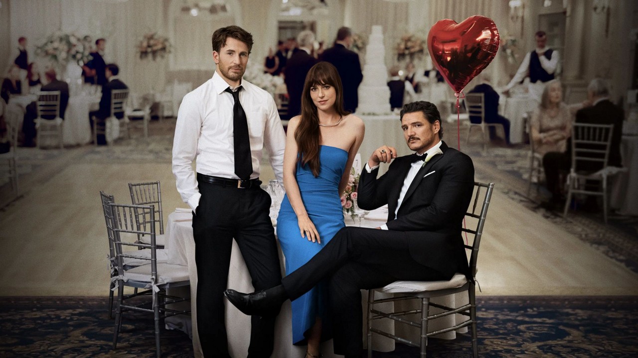Chris Evans, Dakota Johnson e Pedro Pascal estrelam 'Amores Materialistas'