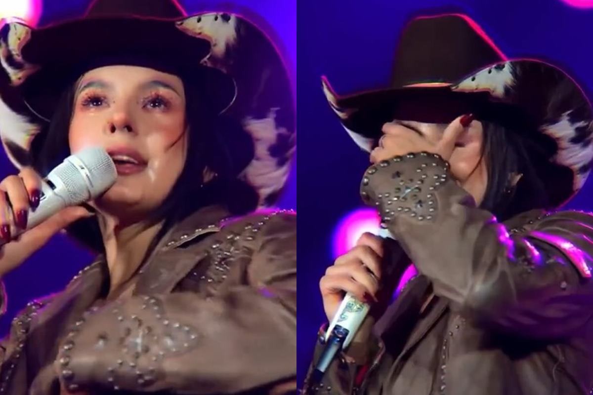 A cantora Ana Castela