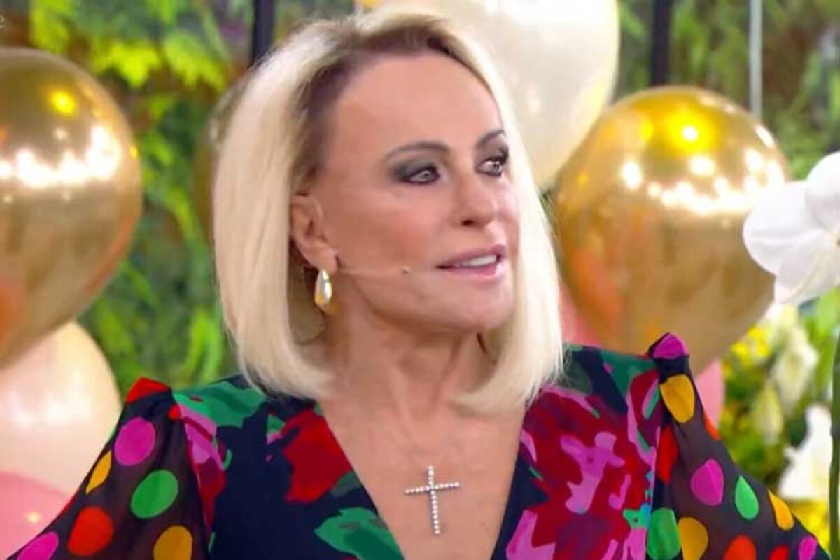 A apresentadora Ana Maria Braga