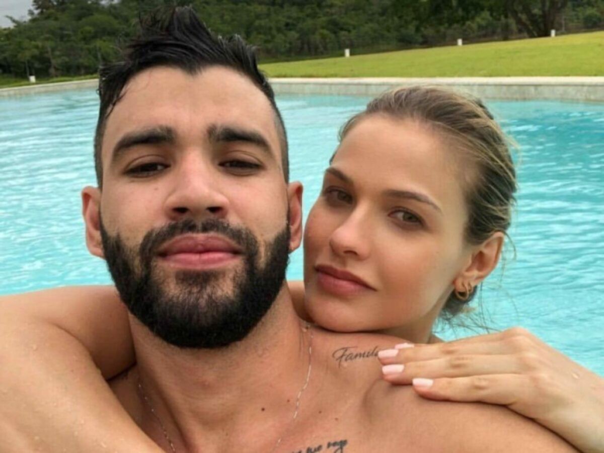 Gusttavo e Andressa - Reprodução/ Instagram @gusttavolima
