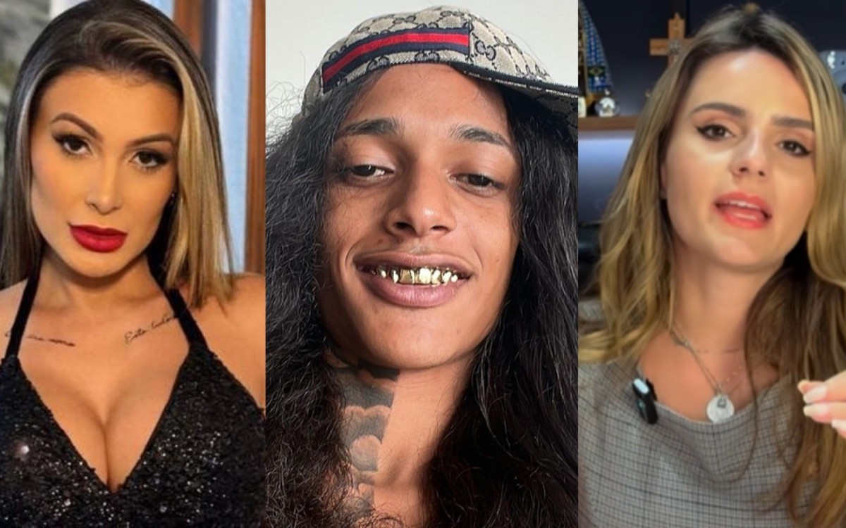 Andressa Urach, Oruam e Amanda Vettorazzo