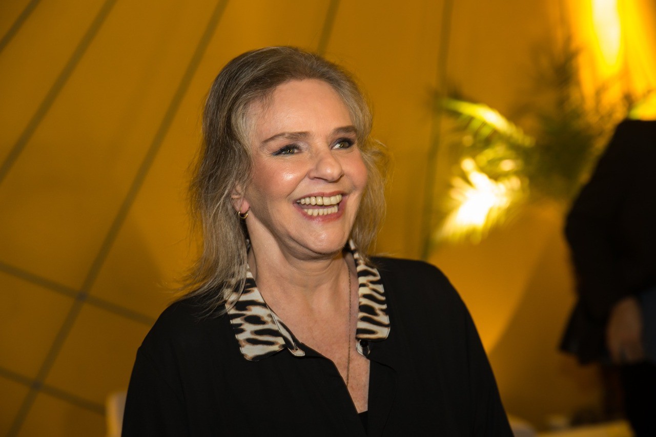 Angela Rorô no Prêmio da Música Brasileira de 2016, no Theatro Municipal, no Rio de Janeiro