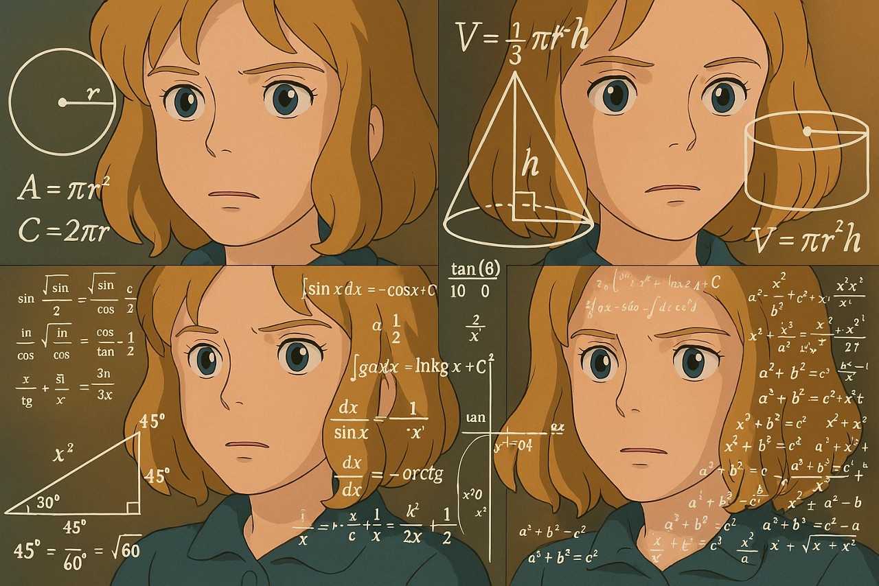 "Nazaré confusa" em estilo Ghibli. Crédito: x.com/fabriciocarraro