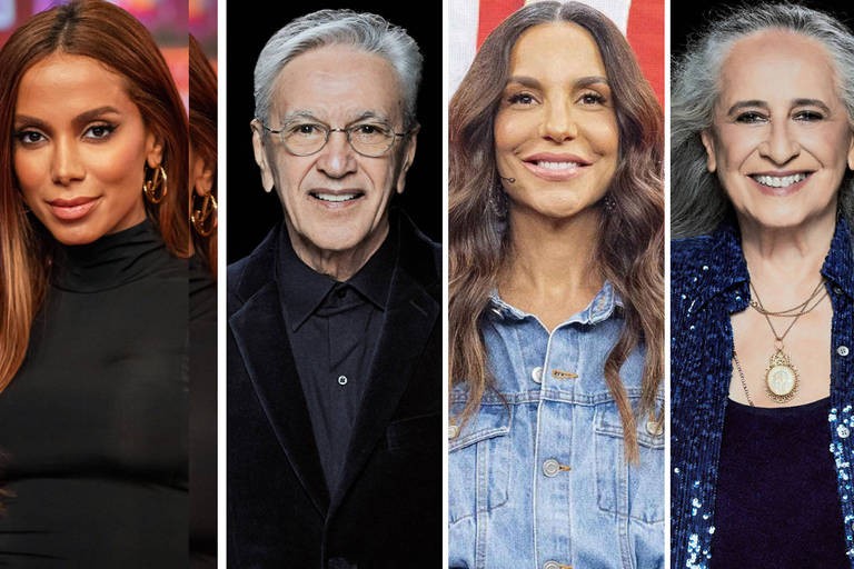 Anitta, Caetano Veloso, Ivete Sangalo e Maria Bethânia estão entre as atrações do Réveillon do Rio deste ano