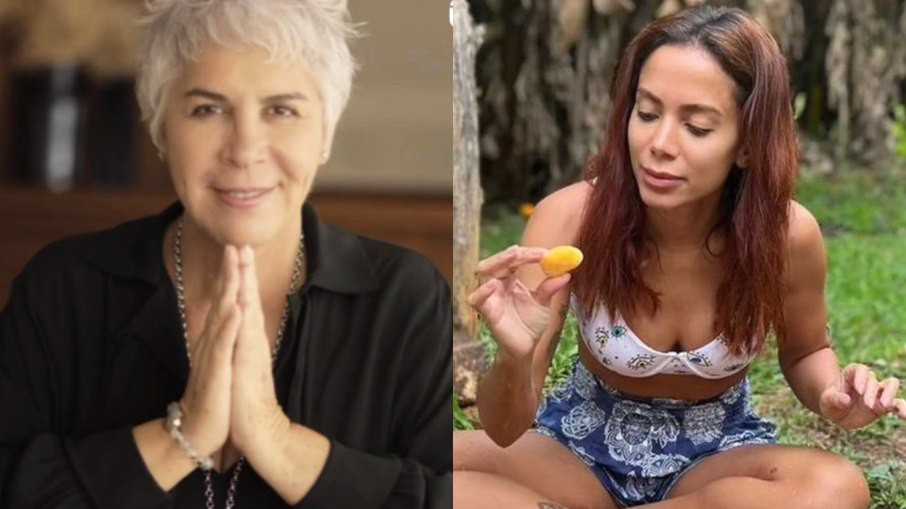  De passagem pelo Brasil, Anitta foi renovar as energias com sua mentora espiritual, a xamã Max Tovar