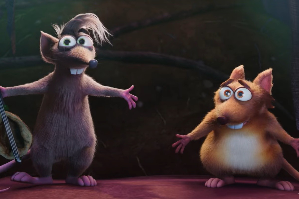 Os personagens Tom e Vini protagonizam a história da dilúvio bíblico