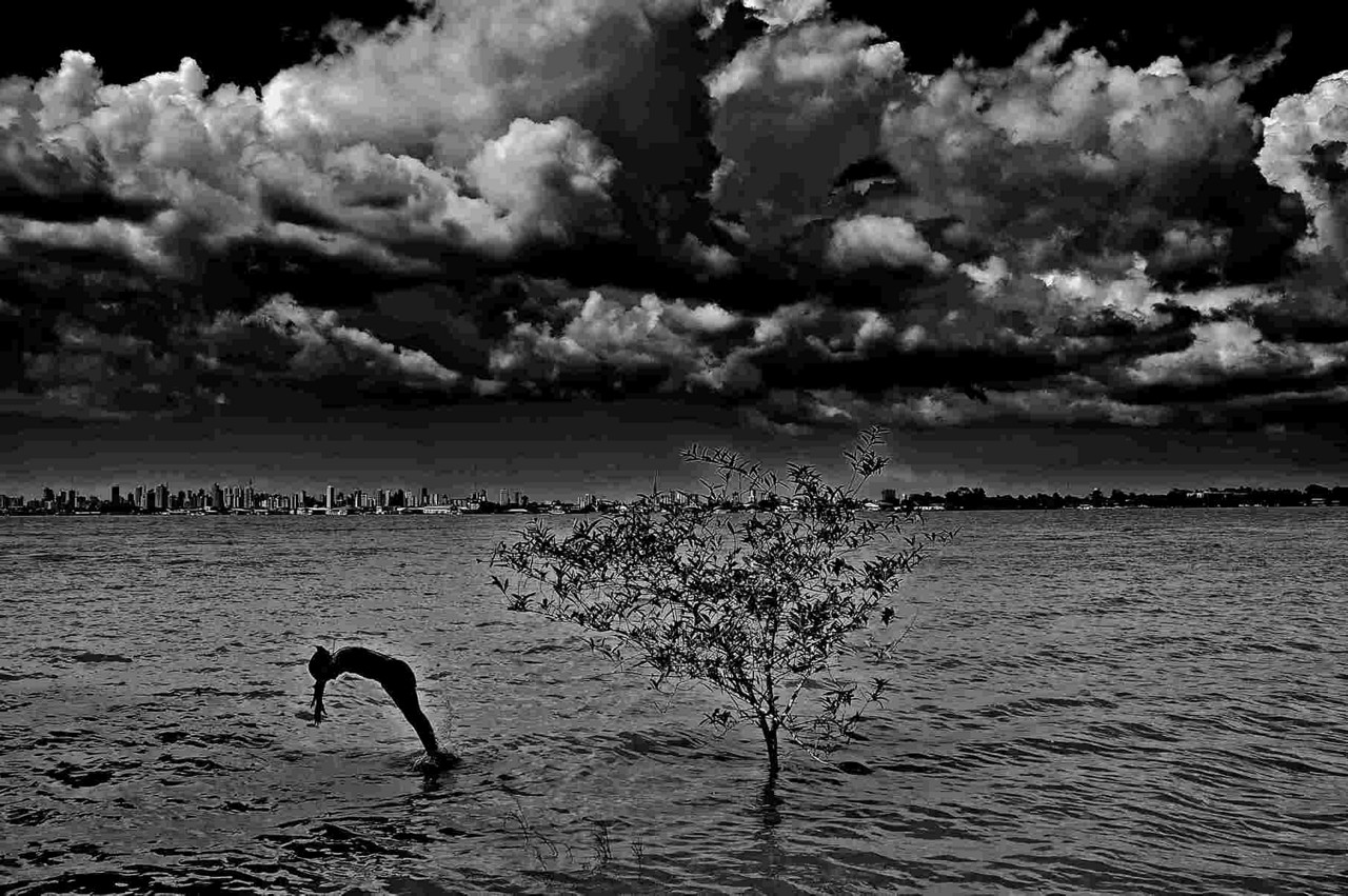 Evna Moura mostra a força e a poesia das águas amazônicas em obra que integra a exposição