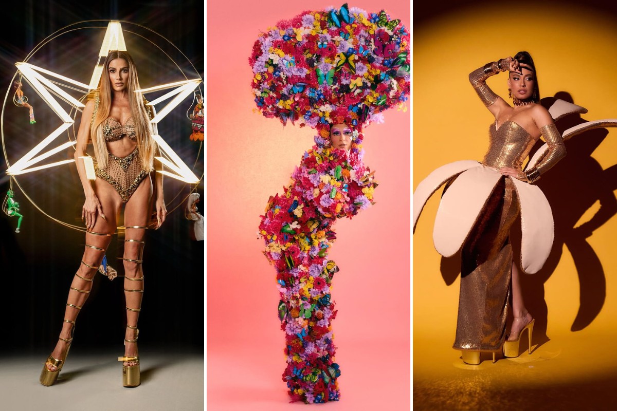 Débora Secco, Thaila Ayala e Beatriz Reis no Baile da Vogue