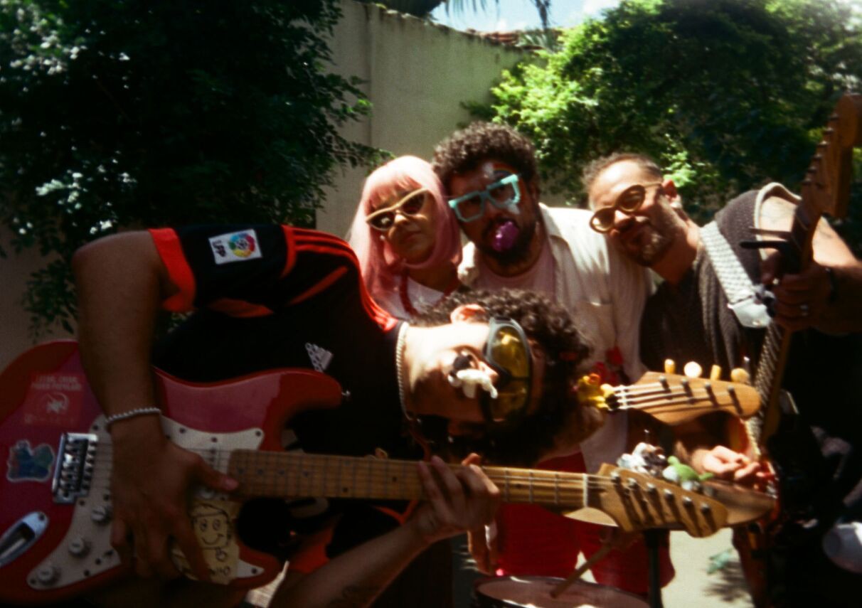 Os integrantes da banda godofredo