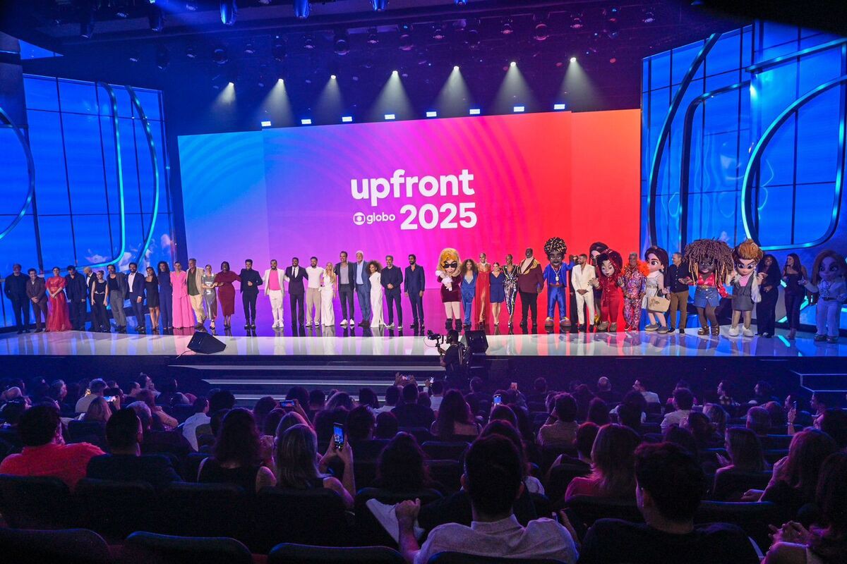 Elenco da a Globo  participou do Upfront 2025, realizado em São Paulo