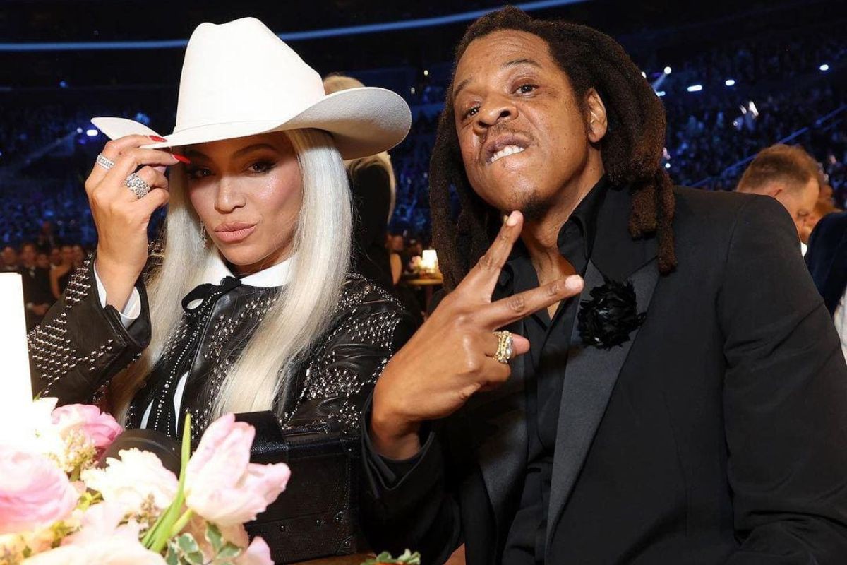 Beyoncé e Jay-Z no Grammy 2024