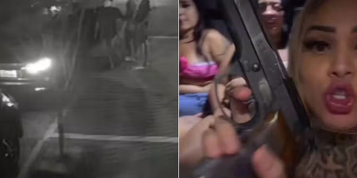 'Loira da BMW' reage a assalto de carro de luxo e desarma criminoso em Guarujá, SP 
