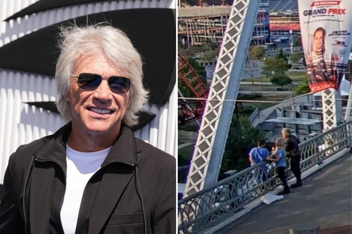 Bon Jovi salva mulher que tentava pular de uma ponte; ele estava gravando um clipe no local