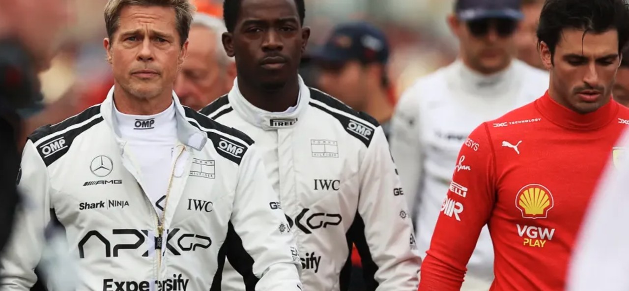  Brad Pitt é o protagonista de 'F1'