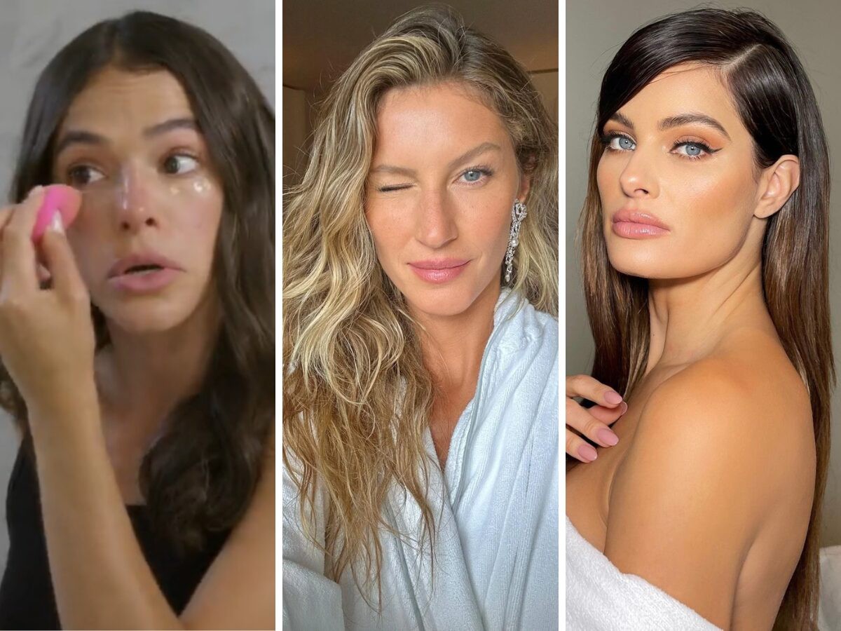 Bruna Marquezine, Gisele Bündchen e Isabeli Fontana