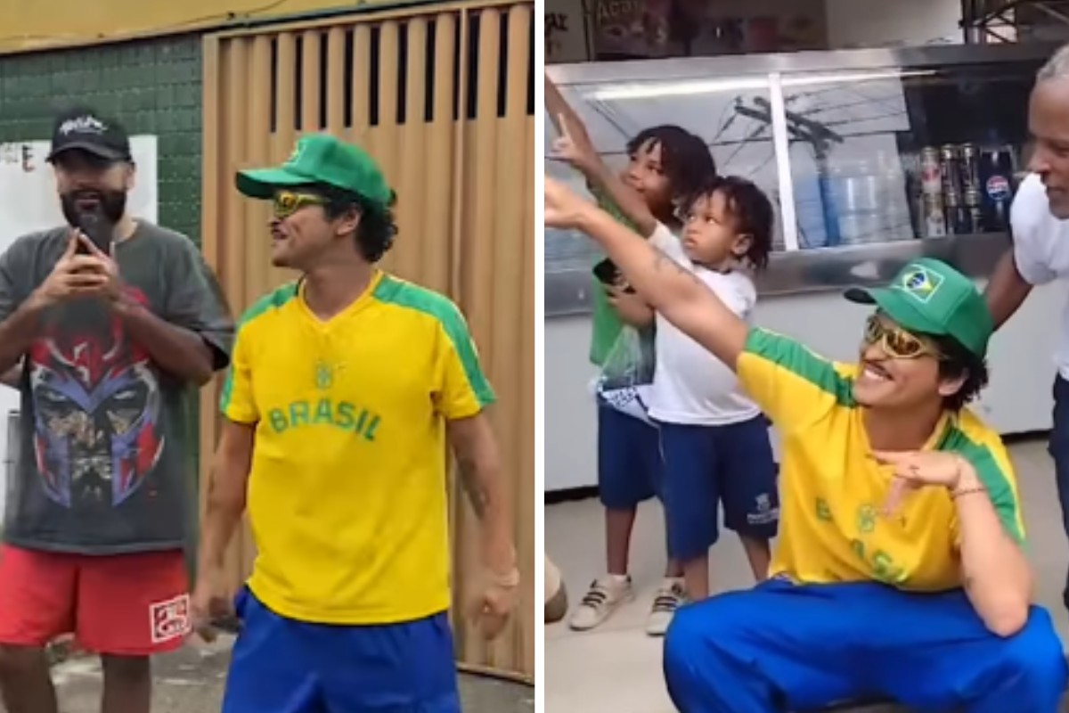 Bruno Mars andando pelas ruas de BH? Vídeos de possível passeio pela capital viralizam