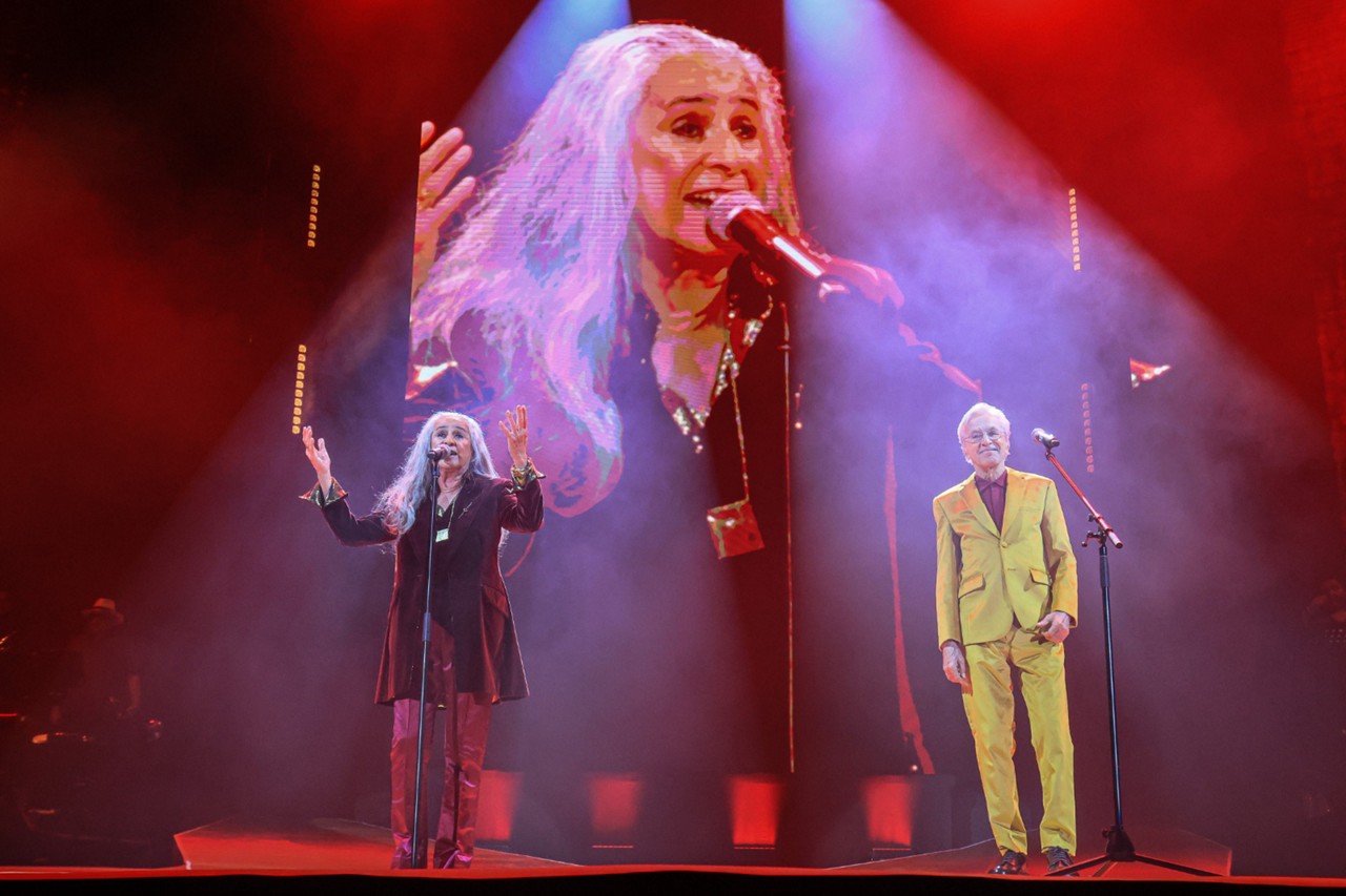 Belo Horizonte foi a segunda cidade a receber a turnê de Maria Bethânia e Caetano Veloso