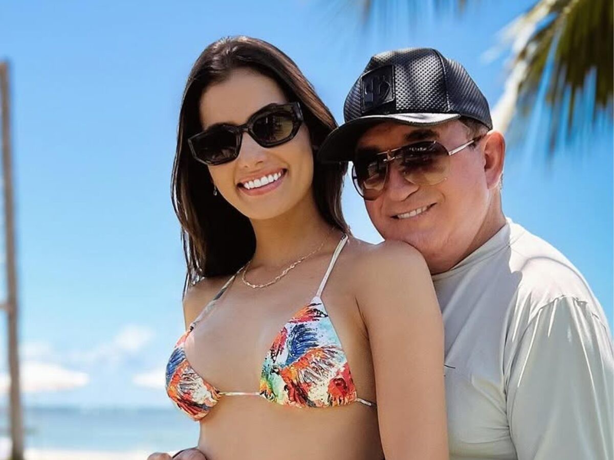 Calita Franciele, esposa de Amado Batista