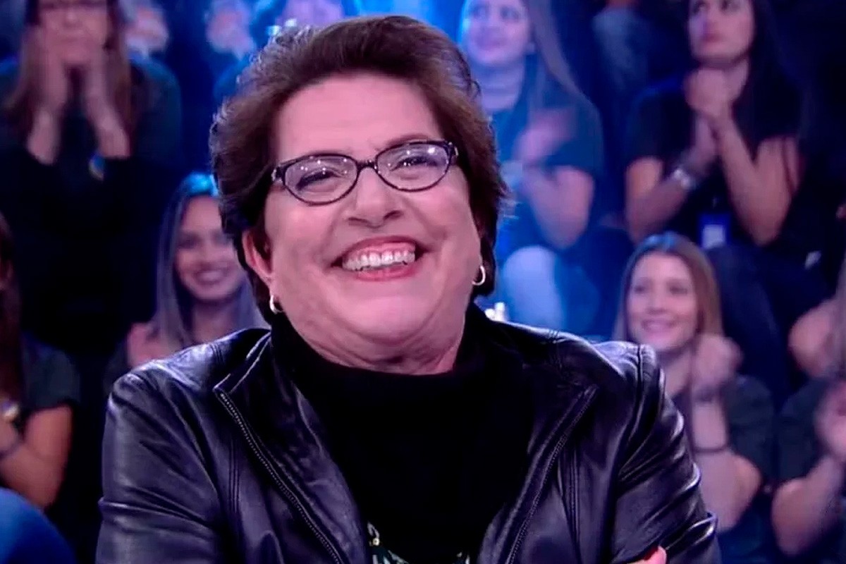 Carlota Portella no Domingão