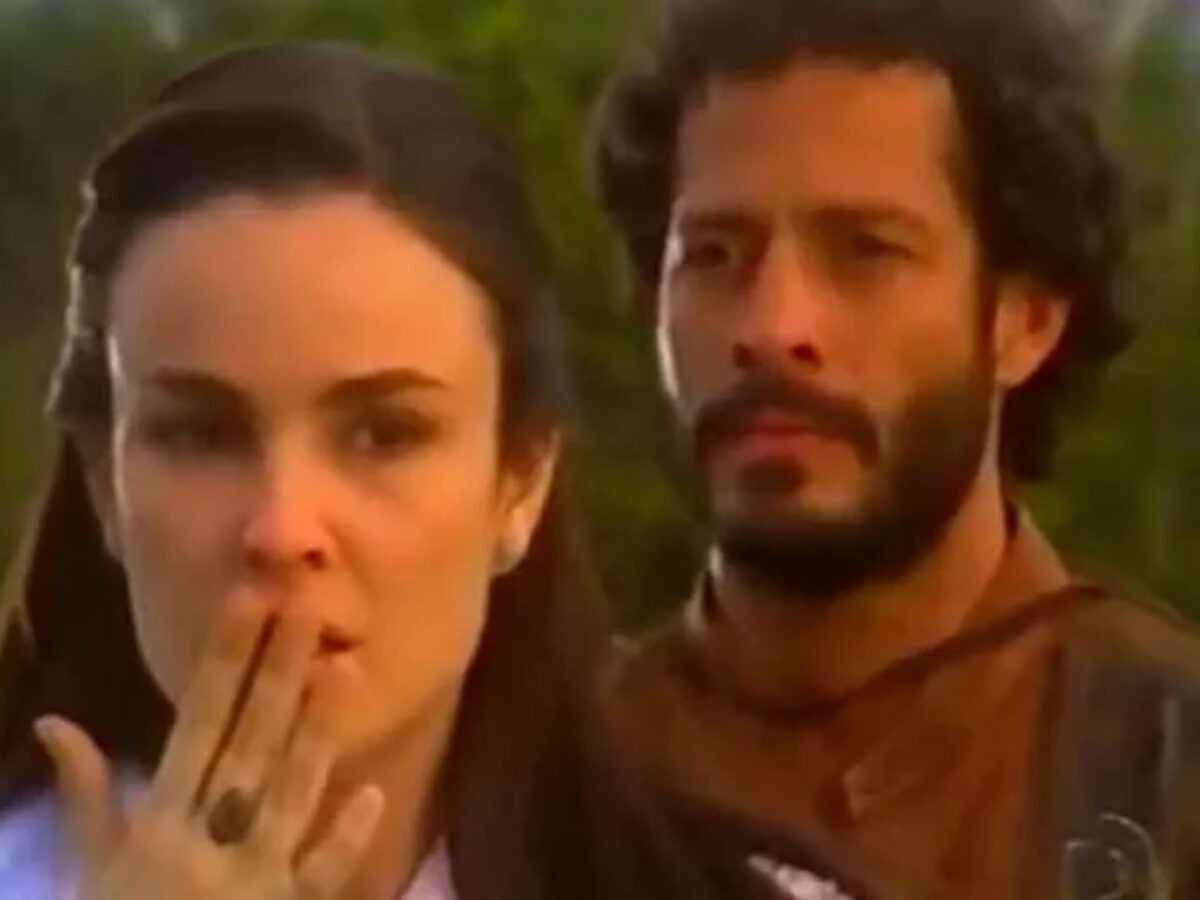 Cena da novela Cabocla
