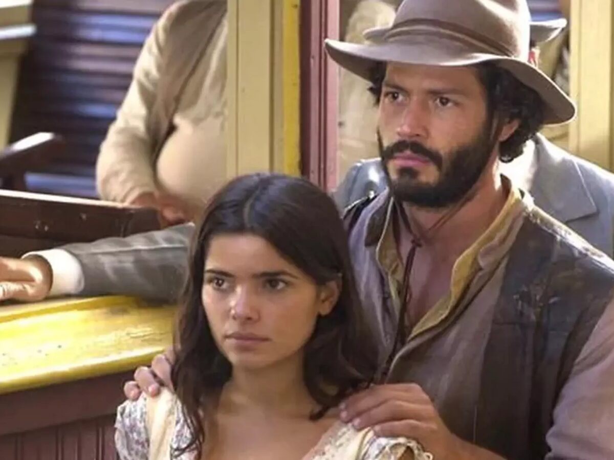 Cena da novela Cabocla
