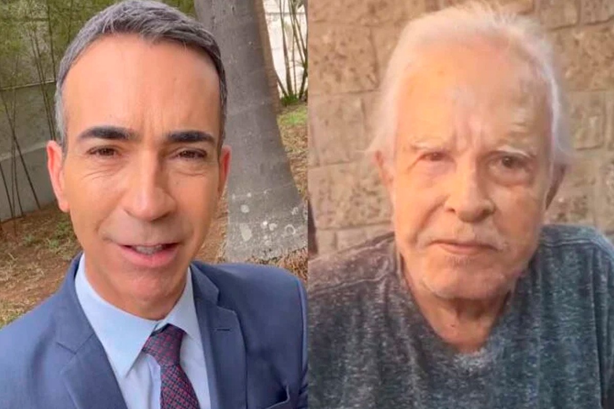 Cesar Tralli e Cid Moreira