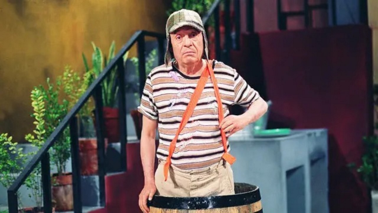 O ator mexicano Roberto Bolaños, intérprete do Chaves
