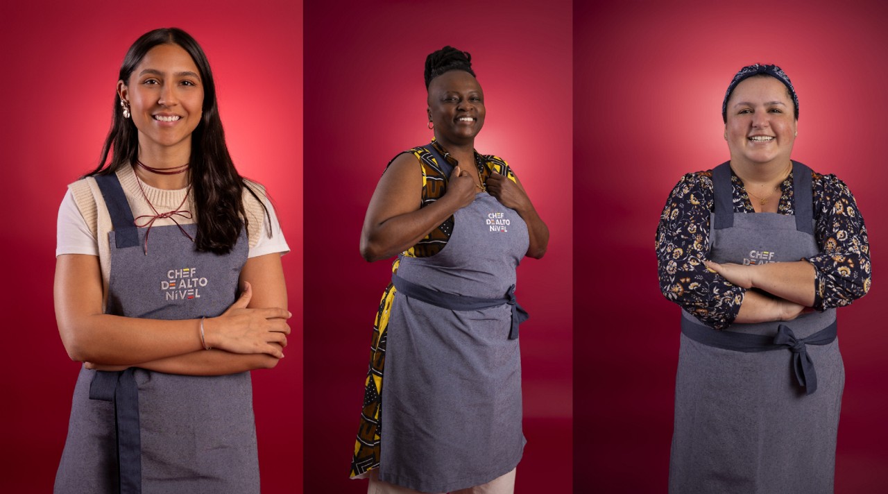Maria Clara Caldas, Kelma Zenaide e Iara Guimarães no 'Chef de Alto Nível'